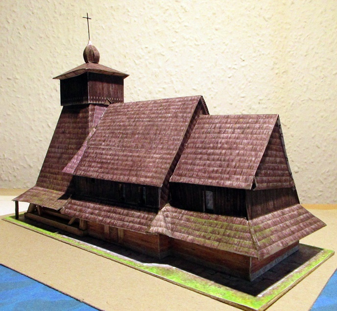 Fertig - Kirche, Andrej Hejl, 1/150, gebaut von Helmut Dully Img_2136