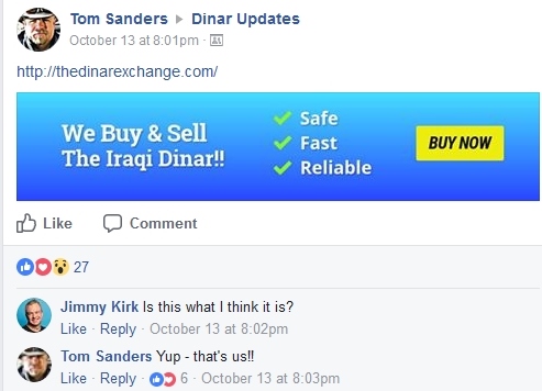 Who Owns "The Dinar Exchange"?  10/18/17 Tom_sa10