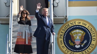 Tổng thống Trump tới Nhật, sát cánh cùng đồng minh A216