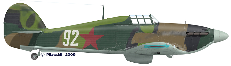 Hurricane Mk IIB codé 92 - URSS - fin 1942 Hurri211