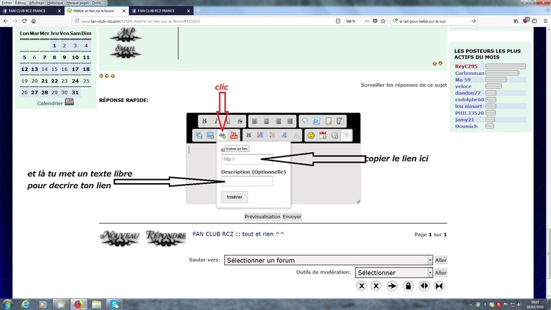 Mettre un lien sur le forum Insere10