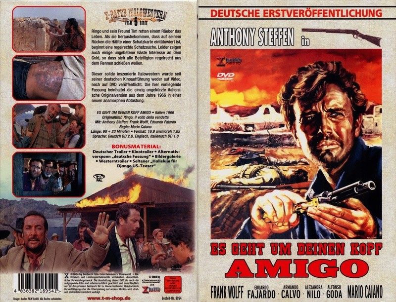 La vengeance de Ringo ( Ringo il volto della vendetta ) – 1966 – Mario CAIANO - Page 2 Dvdall10