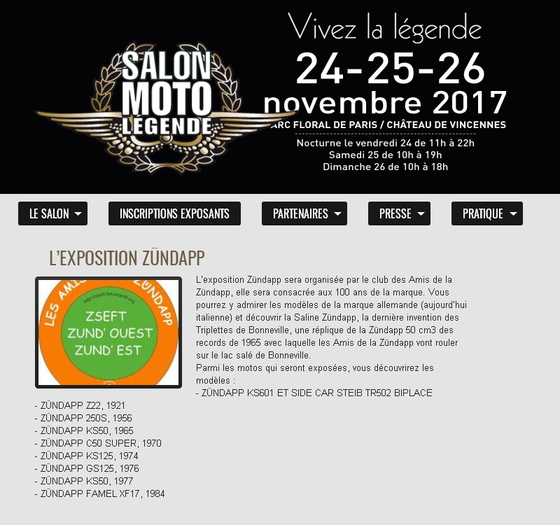 Salon Moto Légende 2017 - Page 2 Image210