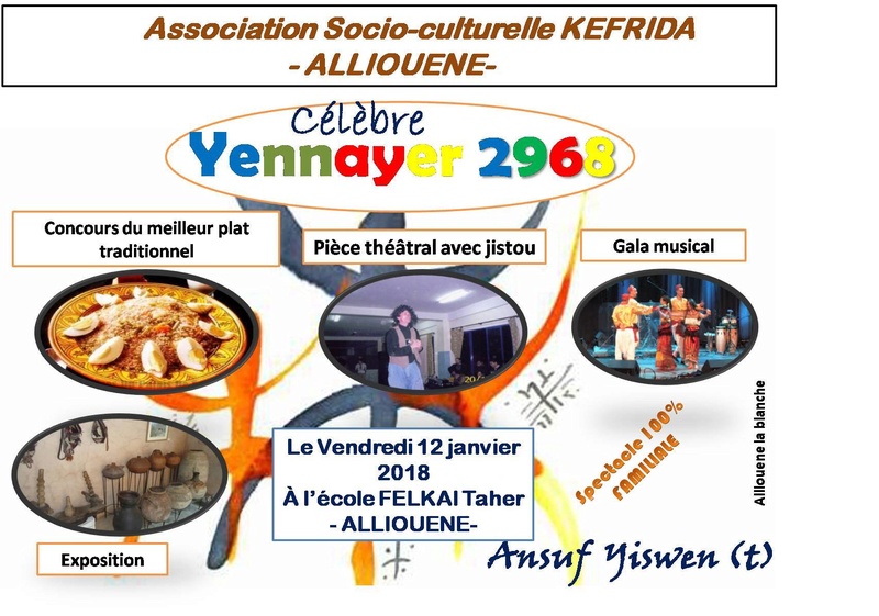 Association Socio-culturelle Kefrida-Alliouène (Aokas)- fête Yennayer    Alioue10