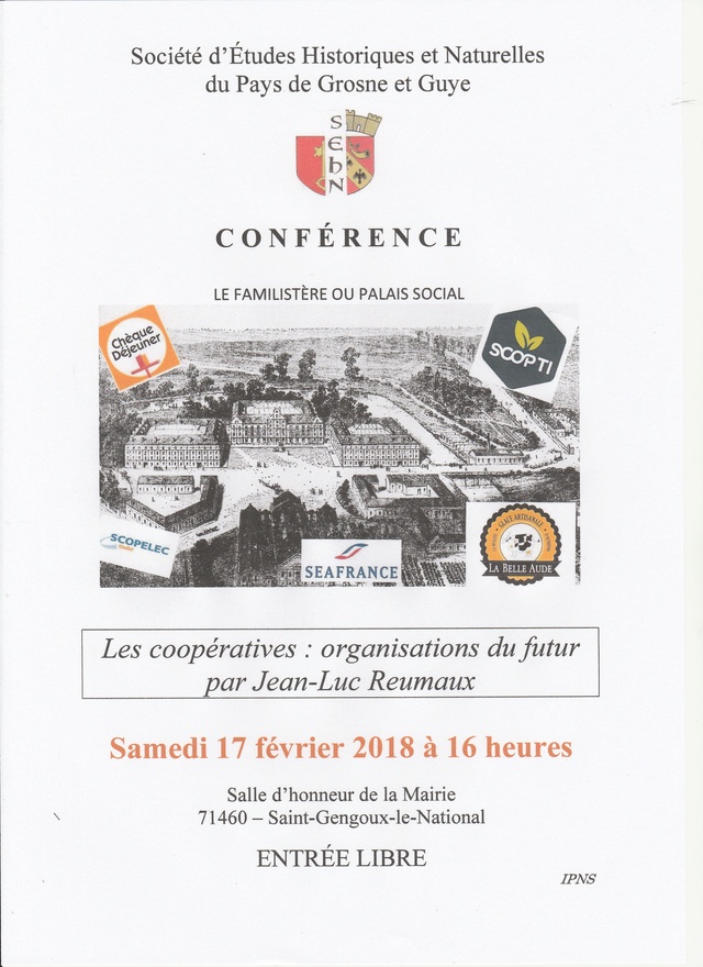 Conférence SEHN : Les Coopératives - Organisations du Futur, par Jean-Luc Reumeaux Coop10