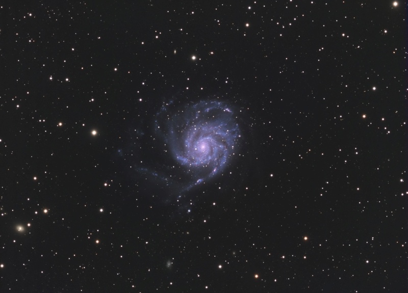 nouvelle image de la hutte aux étoiles M101  M101-l10