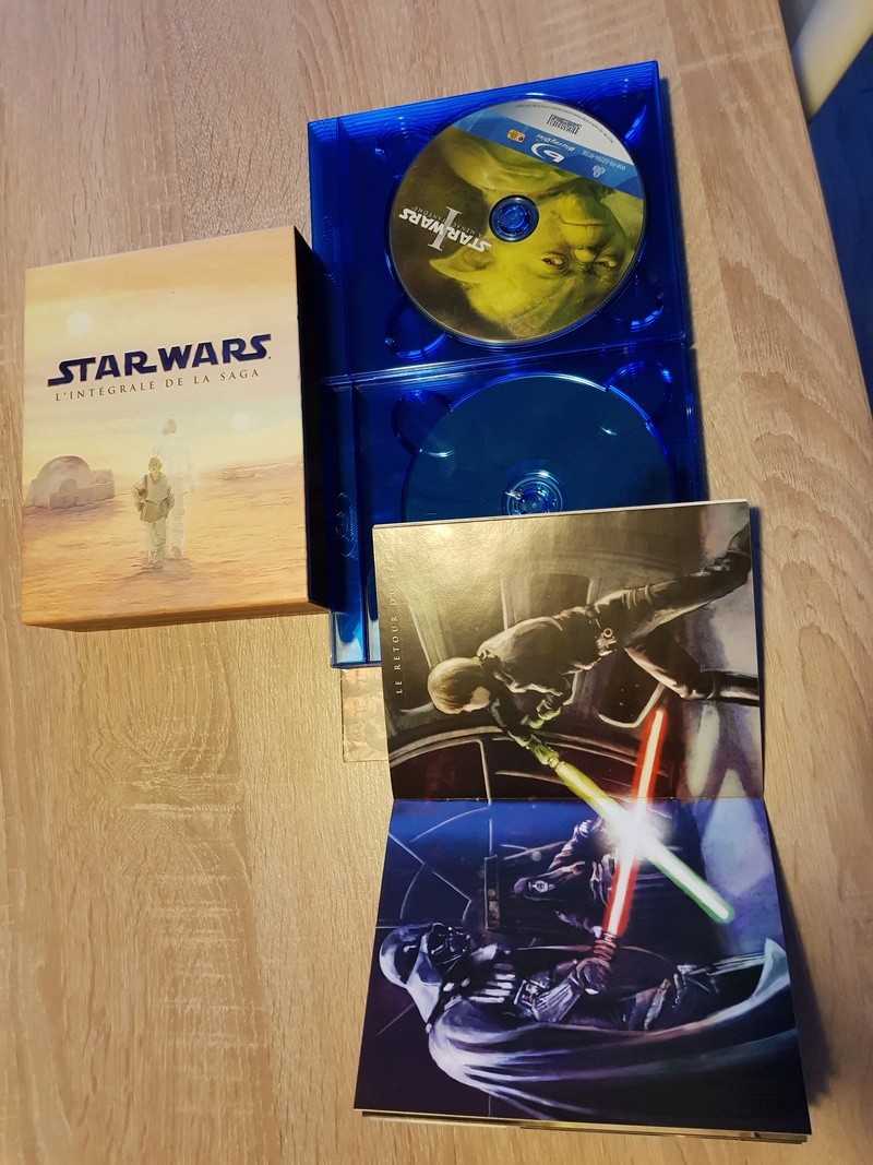 [VDS] Coffret BR Star Wars l'intégrale de la saga (ep 1 à 6 + 3 disques bonus)  20180414