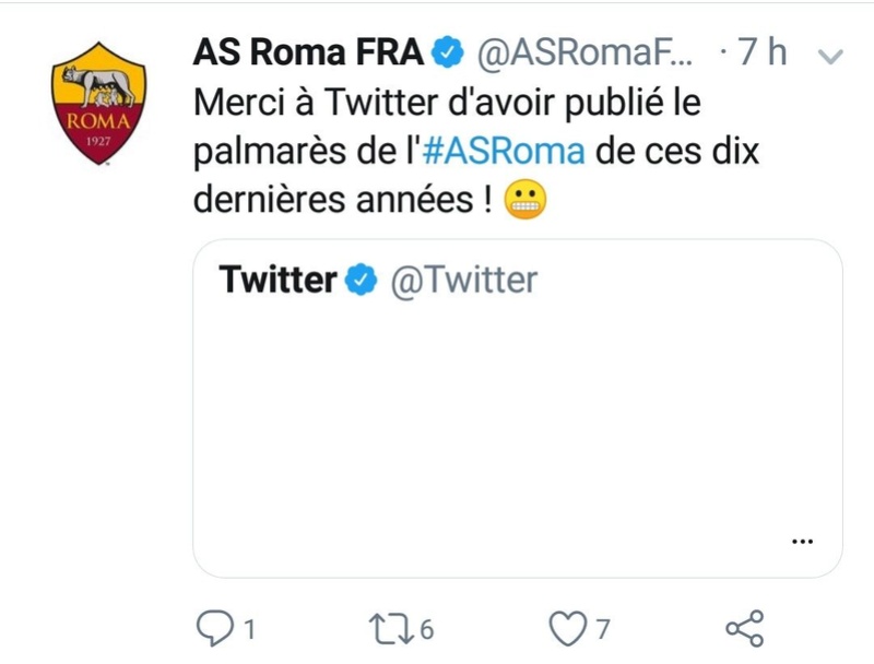 Site, Radio, TV, compte Facebook, Twitter sur l'AS Roma  - Page 11 2018-110