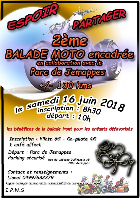 Balade Moto -Samedi 16 juin 2018 - JEMAPPES  ( 7012 ) 85662910