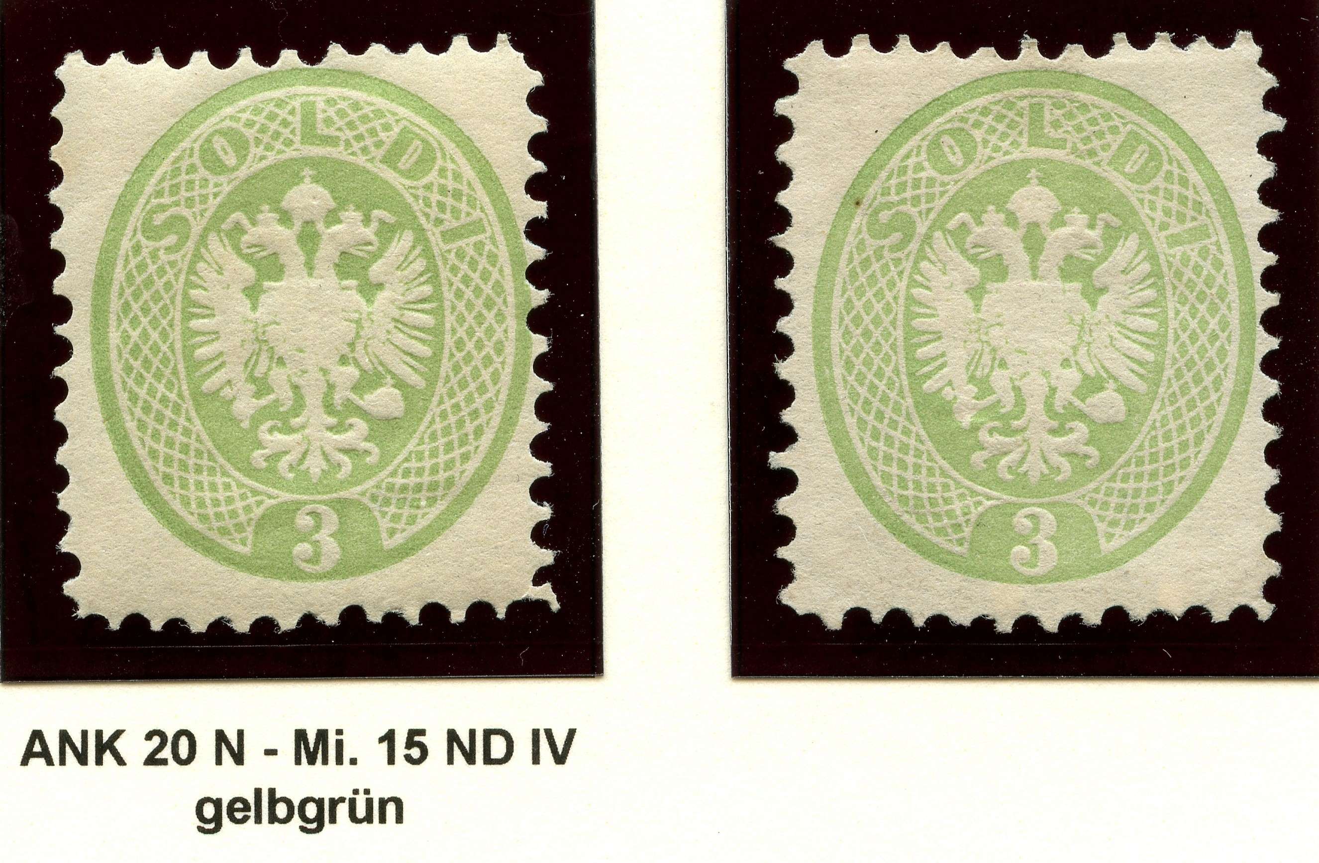 Venetien - Lombardei-Venetien, Ausgaben 1863 und 1864 1887_l11