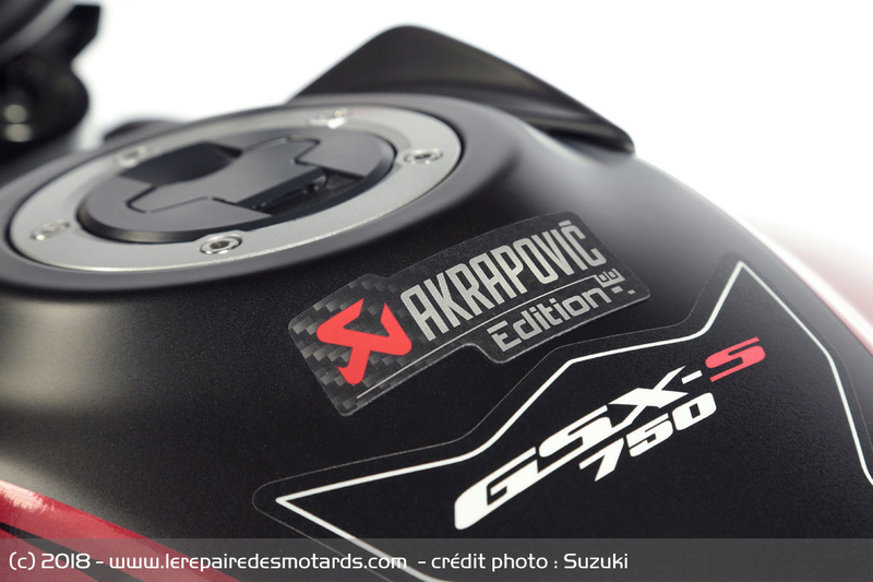 Série limitée Suzuki GSX-S750 Akrapovic Editio11