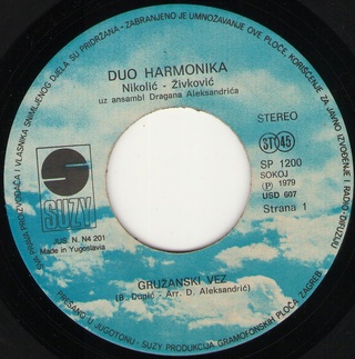 Duo harmonika  Nikolic - Zivkovic - Suzy  SP 1200 - 23.04.1979 0315