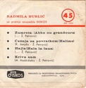 Radmila Burlic - Diskos EDK 3035 0215