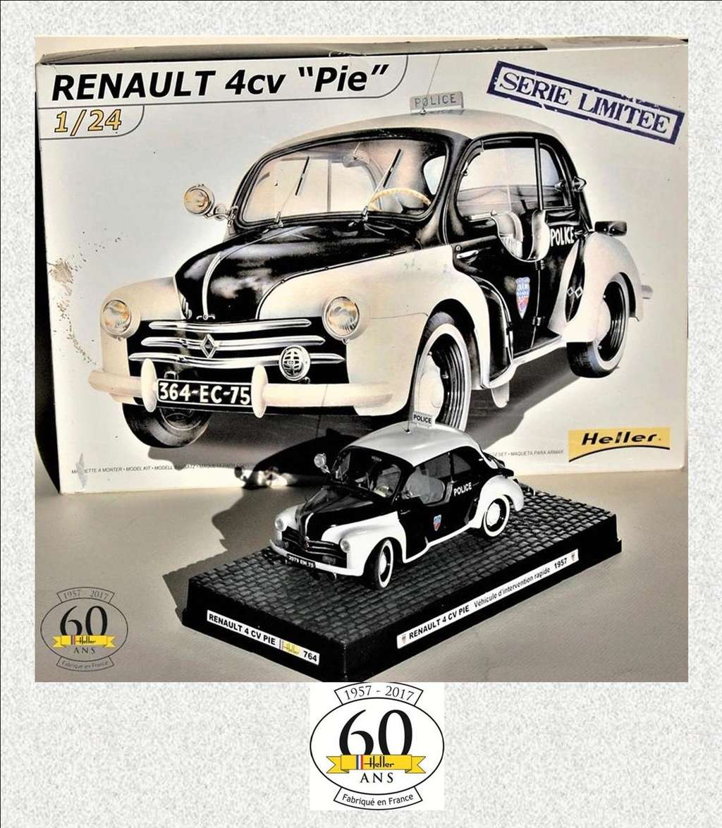 RENAULT 4cv "pie" photos finales 1/24ème Réf 764 Image616