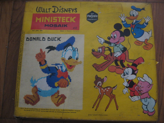 VENDO ANTICO DOMINO TURM SPIEL - ARCA DI NOE' - WALT DISNEY’S MINISTECK MOSAIK Disney10