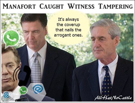 Manafort tampers with a witness, Mueller wants him jailed... Manafo10