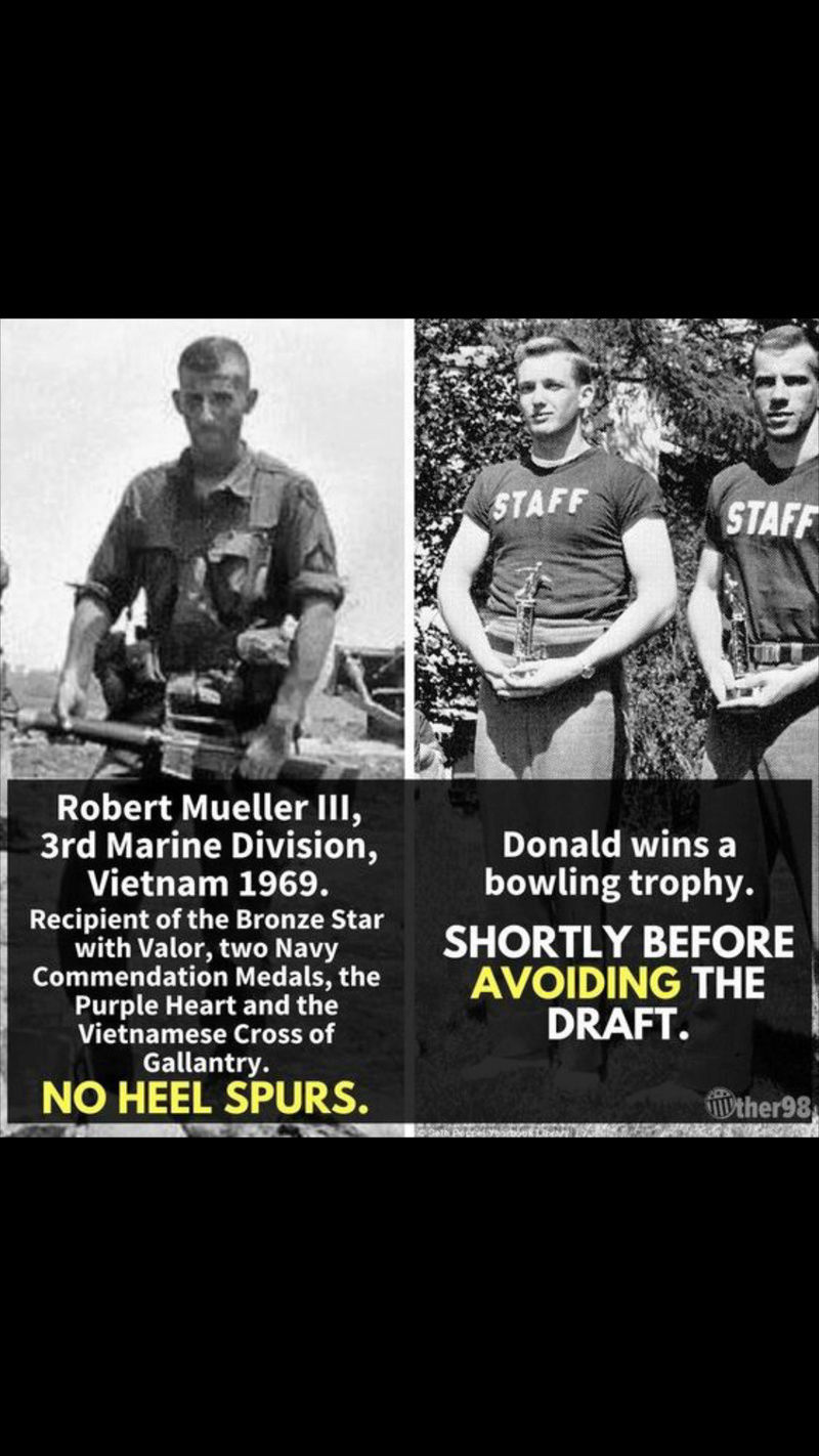 Cadet Bone Spurs: "I'd run in there even without a weapon ..." Screen19