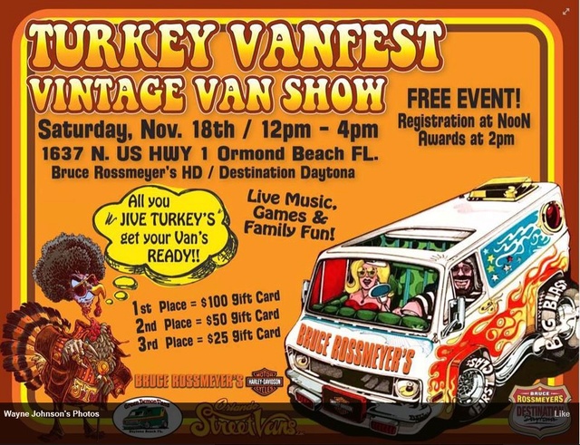 Turkey Vanfest 2017 November 18th, Ormond Beach, FL Turkey10