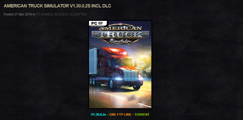 تحميل لعبة Amereican Truck Simulator v1.30.0.2sINCL DLC Bandic11