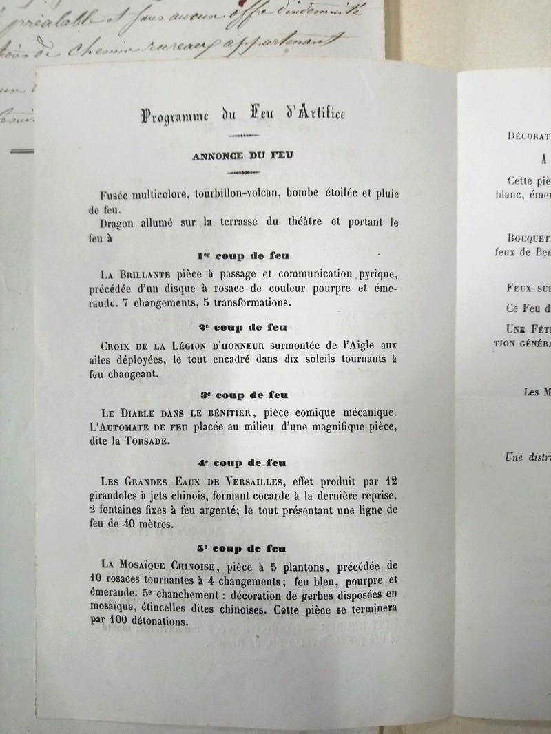 [Histoire] le programme de l'inauguration du Chemin de Fer du 21 septembre 1862 Dsc_0055