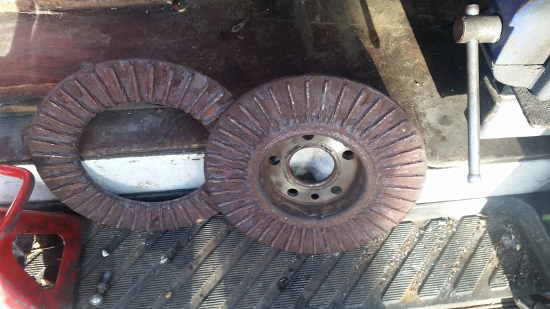 Check out this brake disc I took off today  20171113
