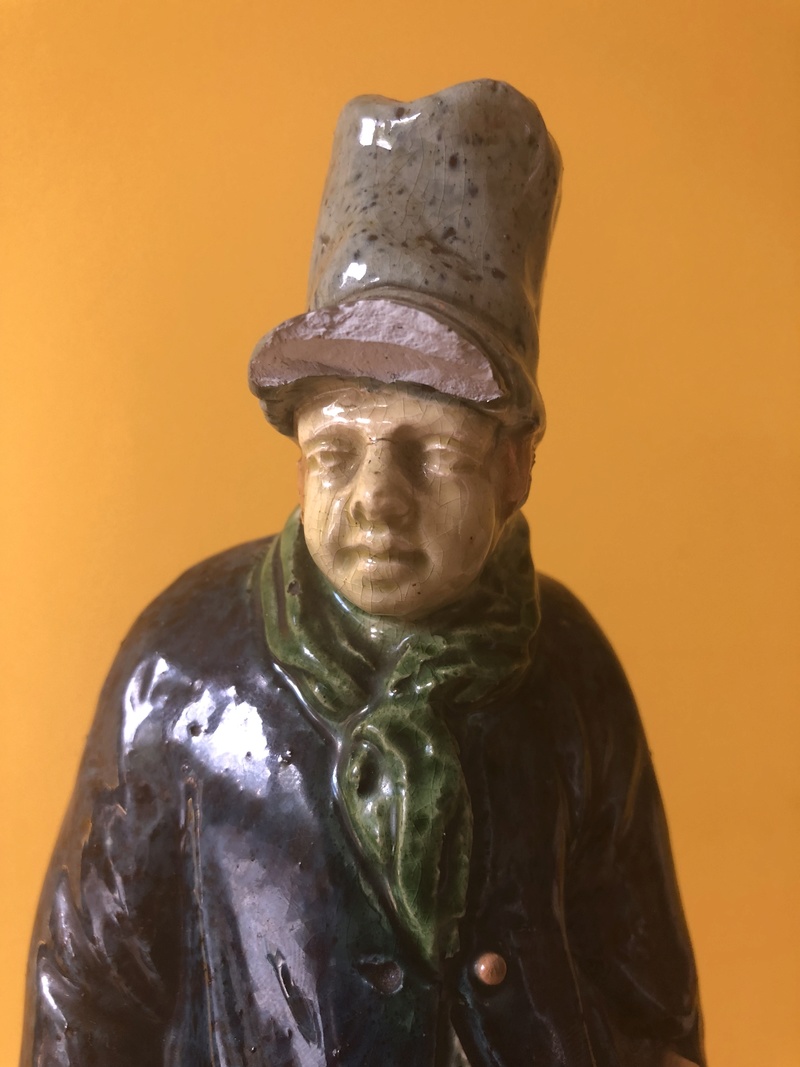 Dutch or Dickensian looking Stoneware figure Unmarked?? Img_8911