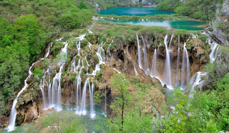  Le parc national des lacs de Plitviče (Croatie) Plitvi13