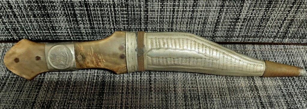 Vieux poignard arabe: Shibriya des bédouins. Coute385