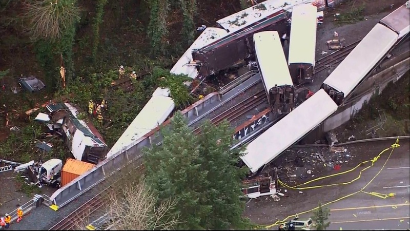 *breaking news* Amtrak train derailment: Deaths reported in Washington state crash & UFO 17121812