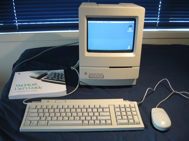 my second computer was the mac classic 2   2009-010