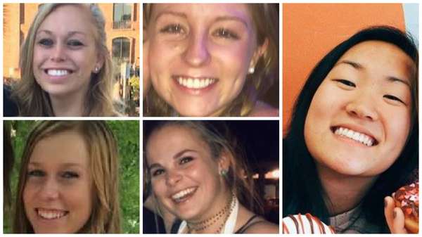  Alexandria Minardi, 15, Addisyn Pfeifer, 16, Kloe Odermatt, 16, and Abigail Barth, 16,  car crash Collag10