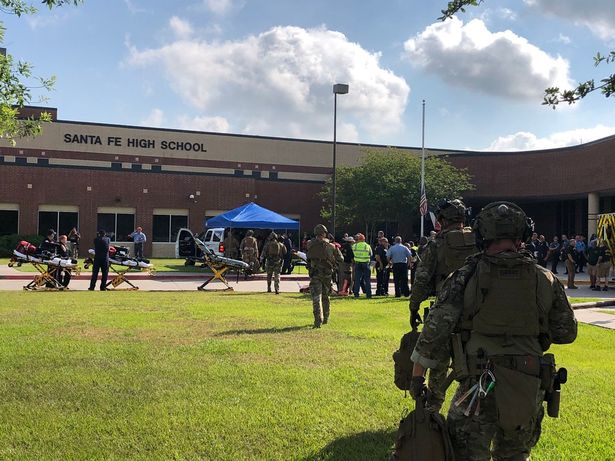 another  high school Shooting this time at Santa Fe, Texas, Hcsote10