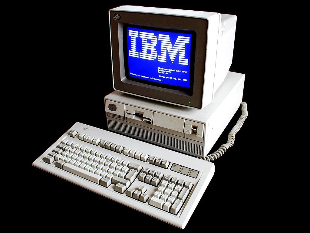 trip down memory lane: the first computer game i played, smurfs hermit crabs, IBM ps/2 at bank Maxres34