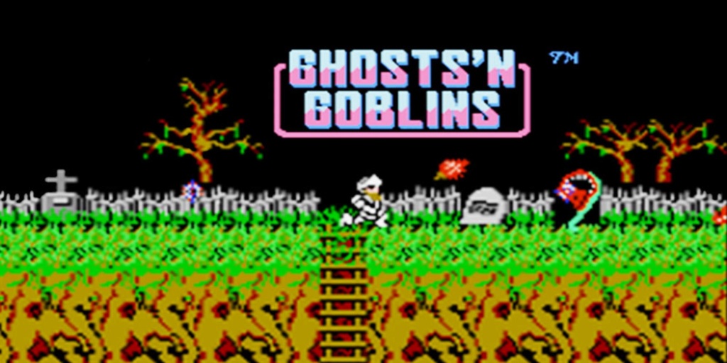   Halloween sega master system ghost house and nintendo ghost and goblins and black couldron Si_3ds10