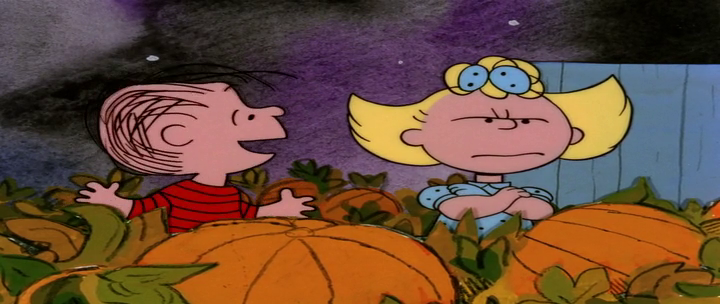 in spirit of Halloween i decided to watch "Its The Great Pumpkin Charlie Brown  1966 " Vlcsn377