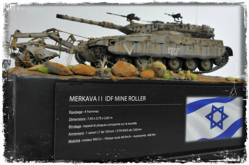 Merkava II IDF Mine roller 113
