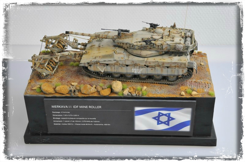 Merkava II IDF Mine roller 213