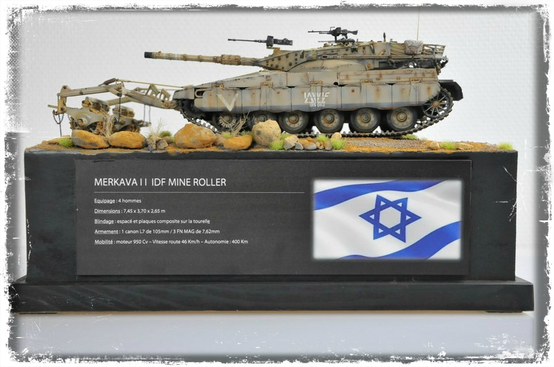 Merkava II IDF Mine roller 512