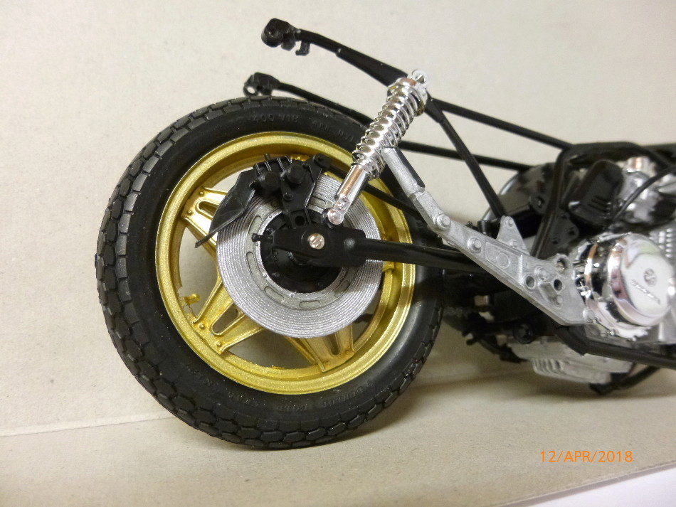 Honda CB900F2 Bold`or 1:12 Tamiya gebaut von Millpet P1080334