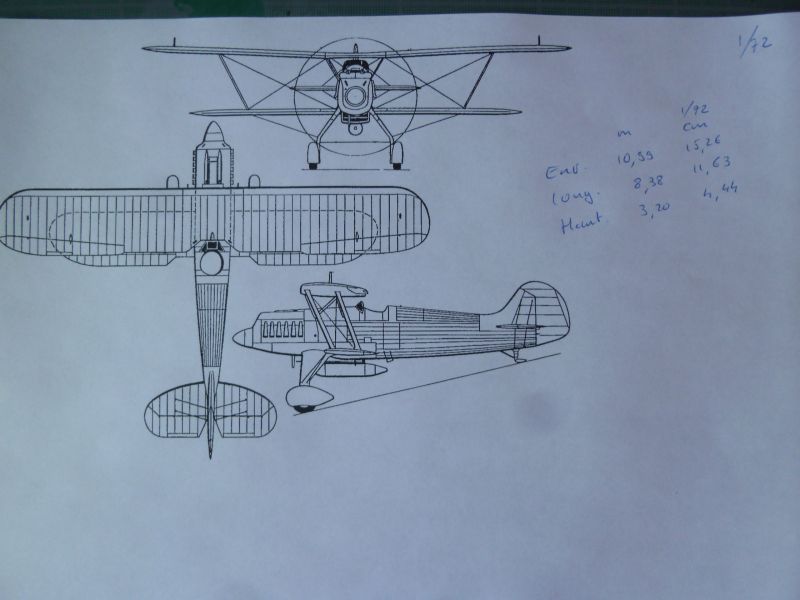 [ICM] Heinkel 51 b-1 - Légion Condor - Avion d'Adolf Galland  P1090266