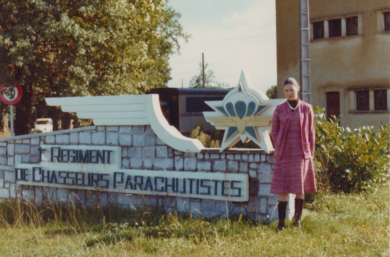 VISITE du Camp d'IDRON en 1974, un premier pas vers l'AMICALE des anciens du 1er RCP en 1979. Numyri16