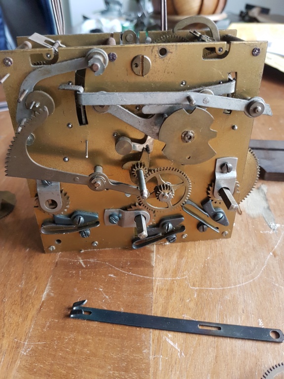 Réparation pignon roue de huitaine Westminster 20191110