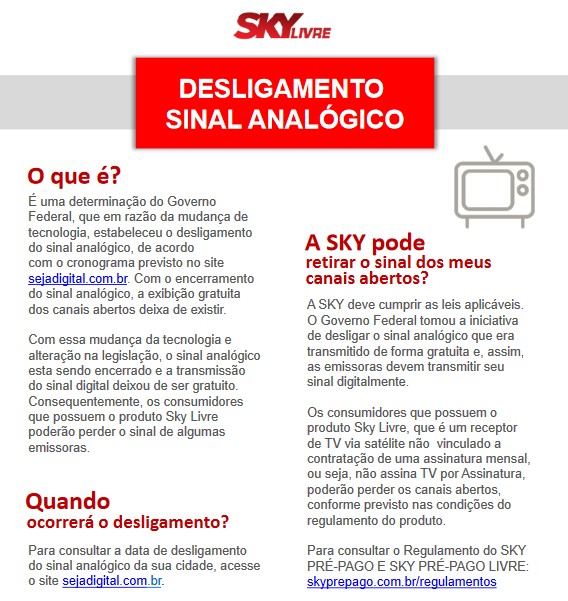 Diferenças entre o SKY Pré-Pago e o SKY Pré-Pago Livre (SKY Livre) Screen14