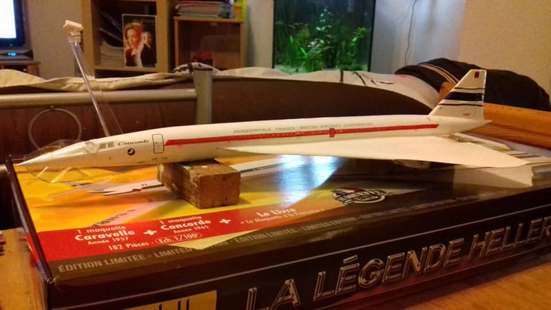 AEROSPATIALE / BRITISCH AEROSPACE CONCORDE 1/100 ème (Coffret légende HELLER) Réf 52324 28058810