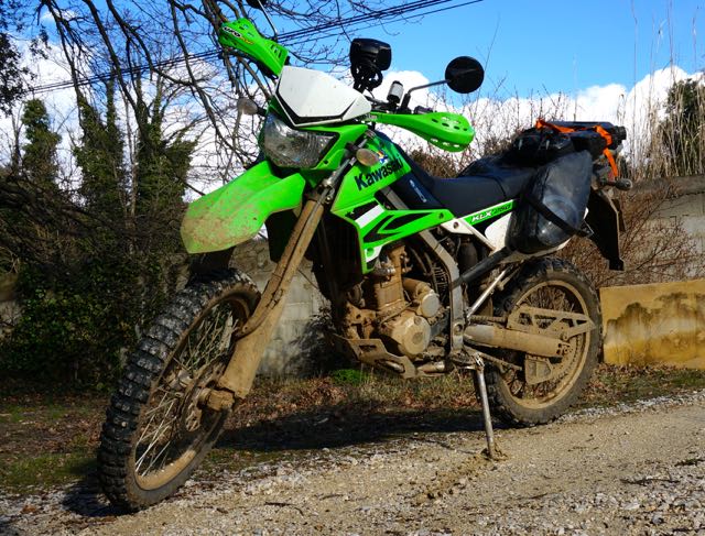 moto - Laurent60 - Ma moto verte : 250 KLX  Kakawe11