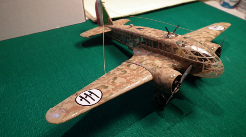 (italeri ) Caproni CA311 / 311M--terminé Dscf0043