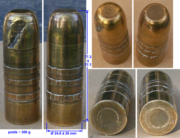 Identification projectile 25 mm 25mm-i10