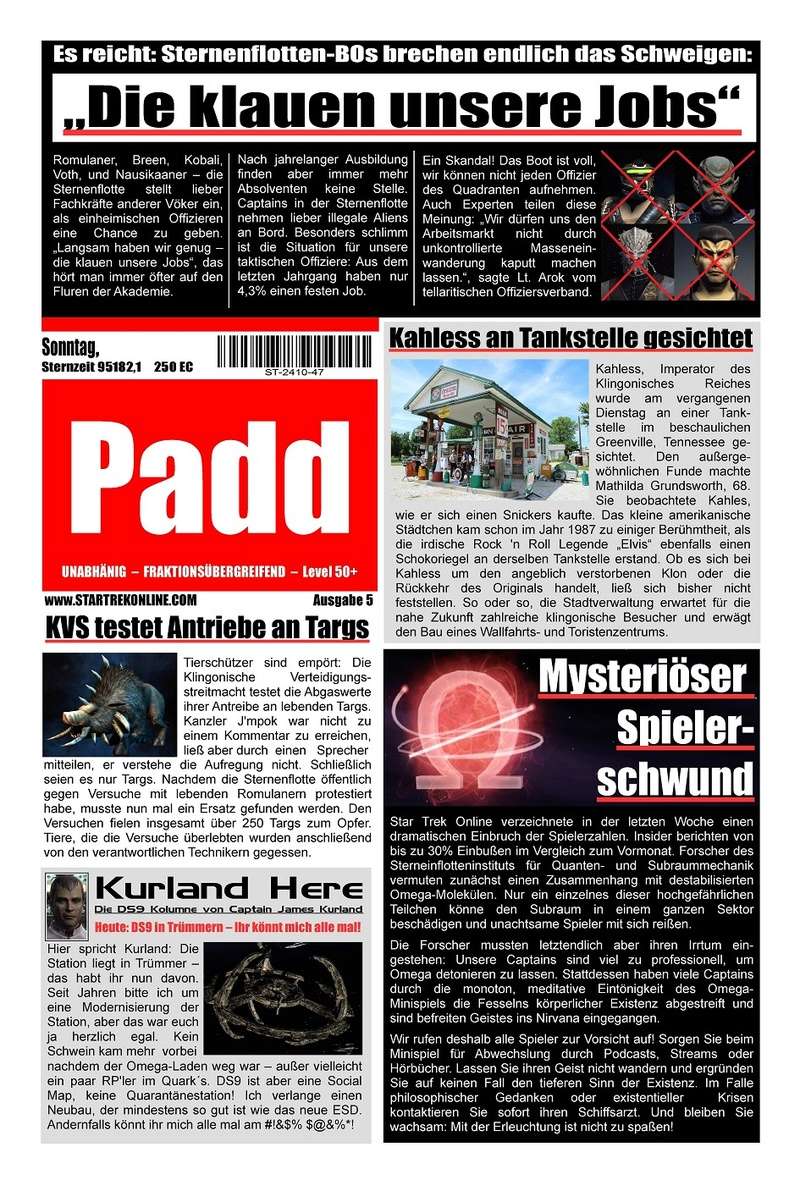 PADD Star Trek Online Zeitung Wyzqii10