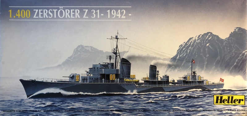 Destroyer classe 1936A Z31 Norvège 1942 Réf 81010 Photo_10