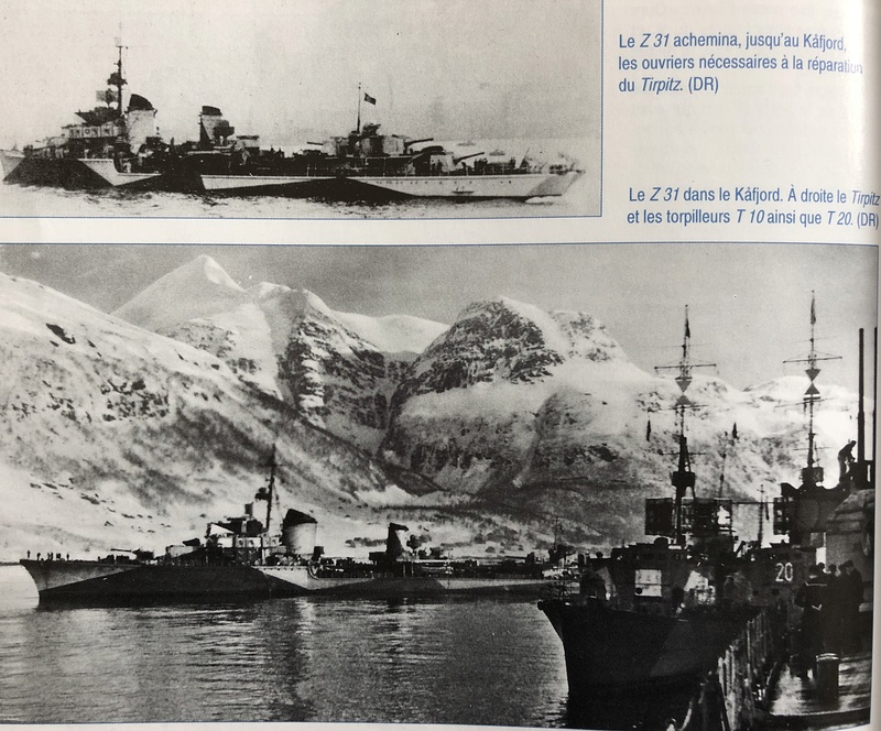 Destroyer classe 1936A Z31 Norvège 1942 Réf 81010 Photo_12